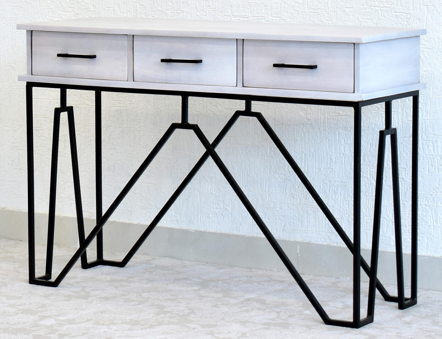 CASINO Console Hall Table-White